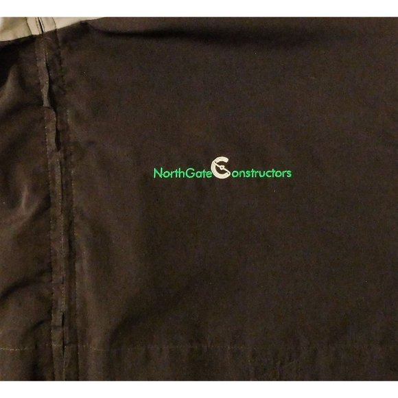 Rock Ridge Jacket 2X Black Hidden Hoodie North Gate Constructors Pockets LS - Picture 4 of 12